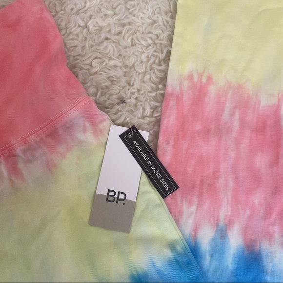 NWT BP. High Rise Classic Leggings In Blue Cashmere Multi Stripe - Picture 2 of 6